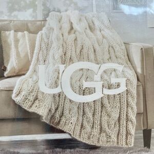 Ugg Hand Knit Throw